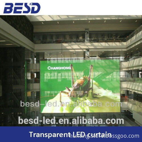 high resolution P16 indoor led curtain stage background